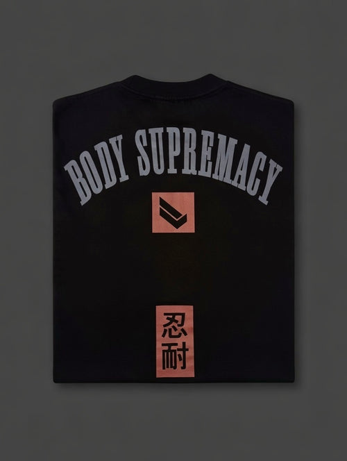 NINTAI Herren Gym T-Shirt von Body Supremacy – Rückseite mit Rückenprint